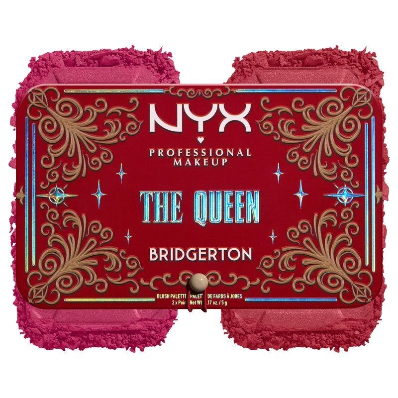 NYX 布里奇顿联名 女王腮红双色盘