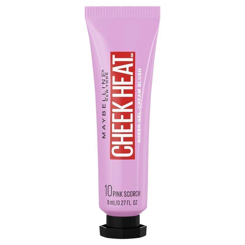美宝莲 Cheek Heat 胭脂腮红 Pink Scorch 粉色