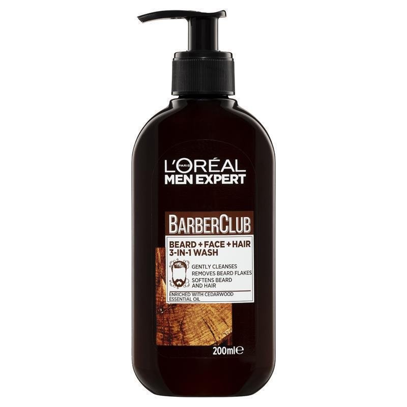 欧莱雅 Men Expert Barber Club 三合一洗护 200ml