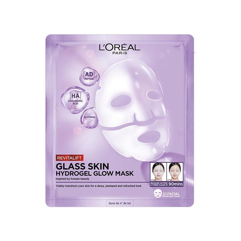 欧莱雅 L'Oreal Paris 复颜玻尿酸玻璃光水凝亮肤面膜
