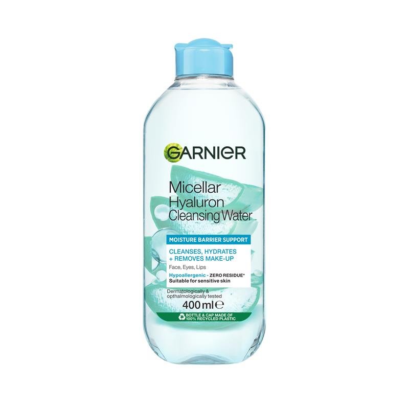 Garnier 卡尼尔 玻尿酸芦荟胶束卸妆水 二合一 400ml