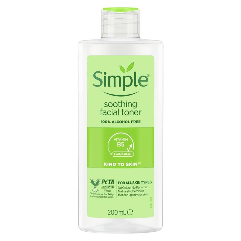 Simple 清妍舒缓爽肤水 200ml