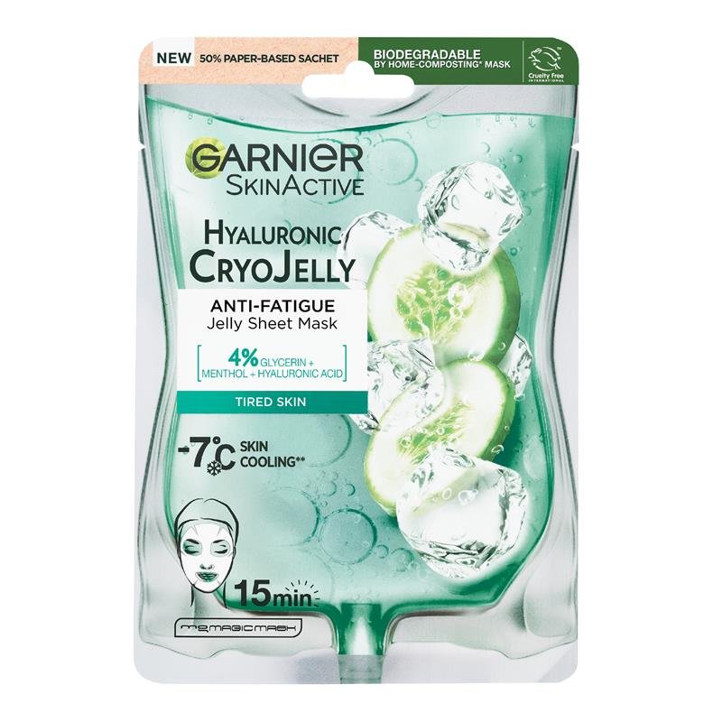 Garnier 卡尼尔 玻尿酸冰感凝胶舒缓面膜 27g