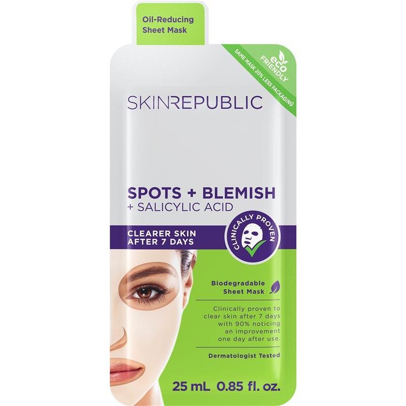 Skin Republic 祛痘净痘精华面膜（单片）