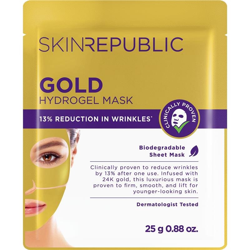Skin Republic 黄金水凝胶面膜