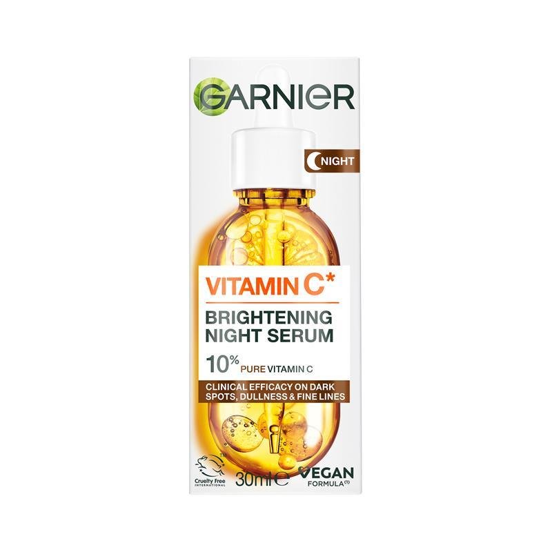 Garnier 卡尼尔 维C亮肤晚间精华 30ml
