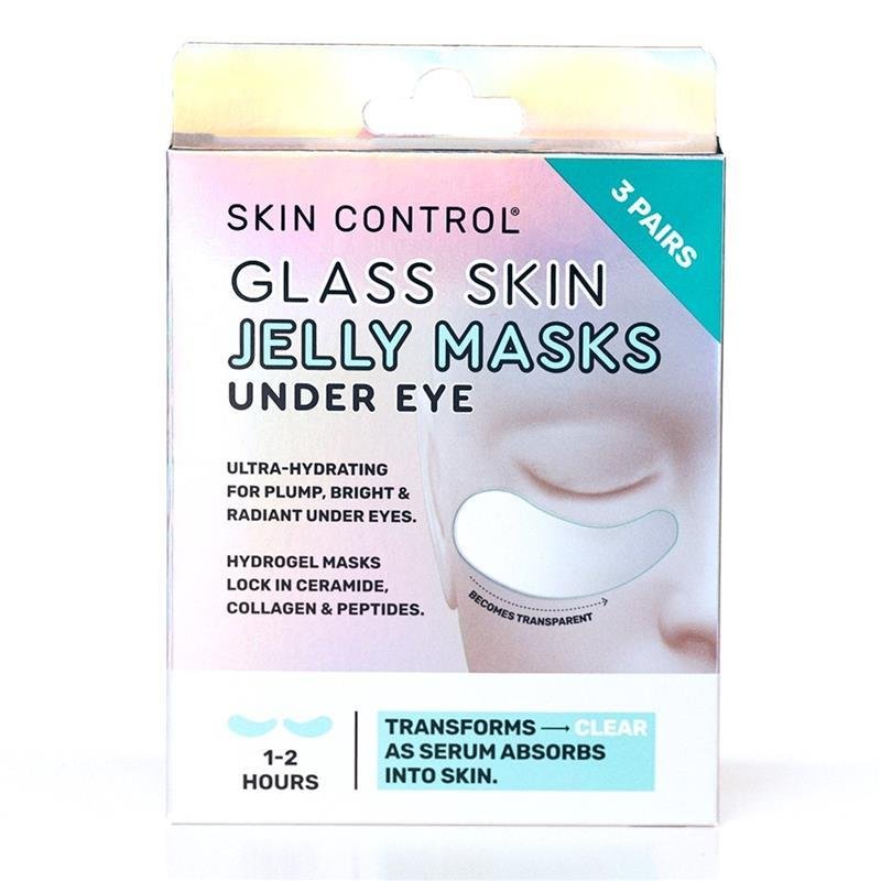 Skin Control 玻璃肌眼下啫喱眼膜 3对装