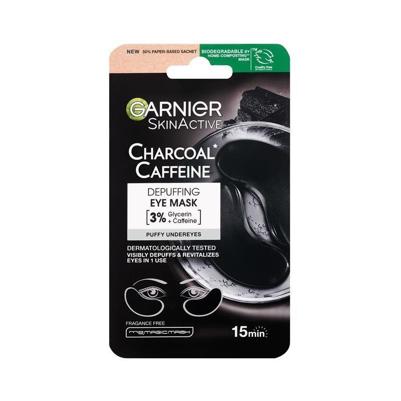 Garnier 卡尼尔 竹炭咖啡因眼膜 20ml
