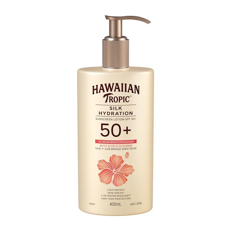 Hawaiian Tropic 夏威夷热带 丝滑保湿防晒乳 SPF50+ 身体 400g