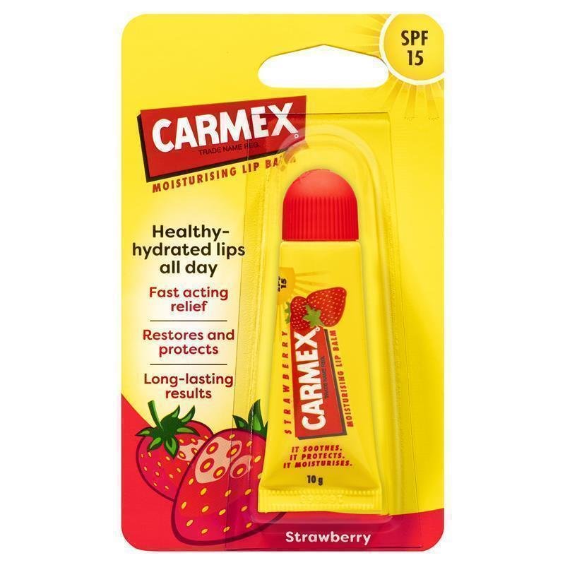 Carmex 草莓味润唇膏挤压管 10g