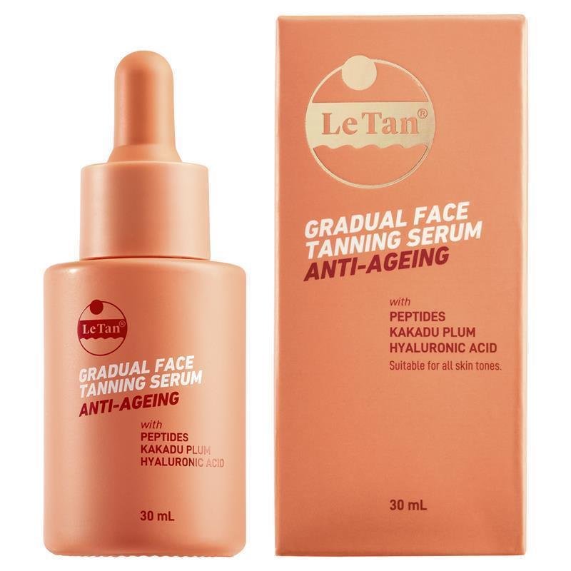 Le Tan 渐进式面部美黑精华 抗老型 30ml