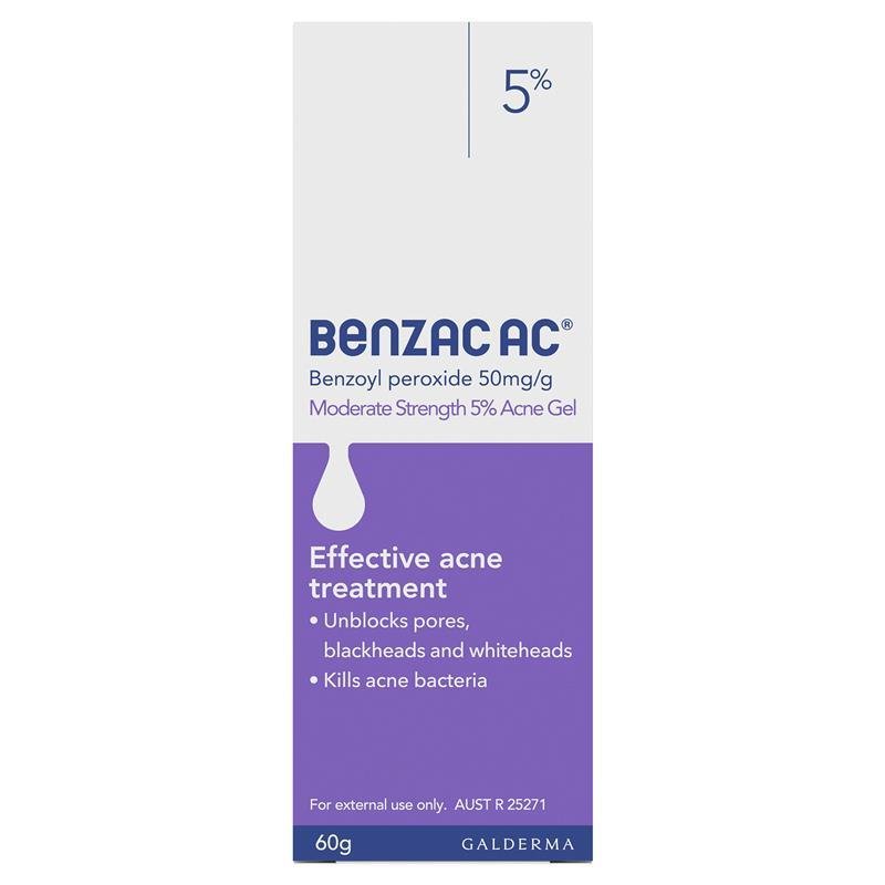 Benzac AC 5%浓度祛痘凝胶 60g