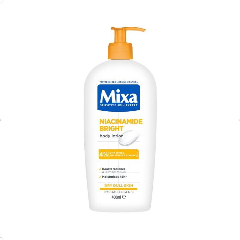 Mixa 烟酰胺亮肤身体乳 250ml