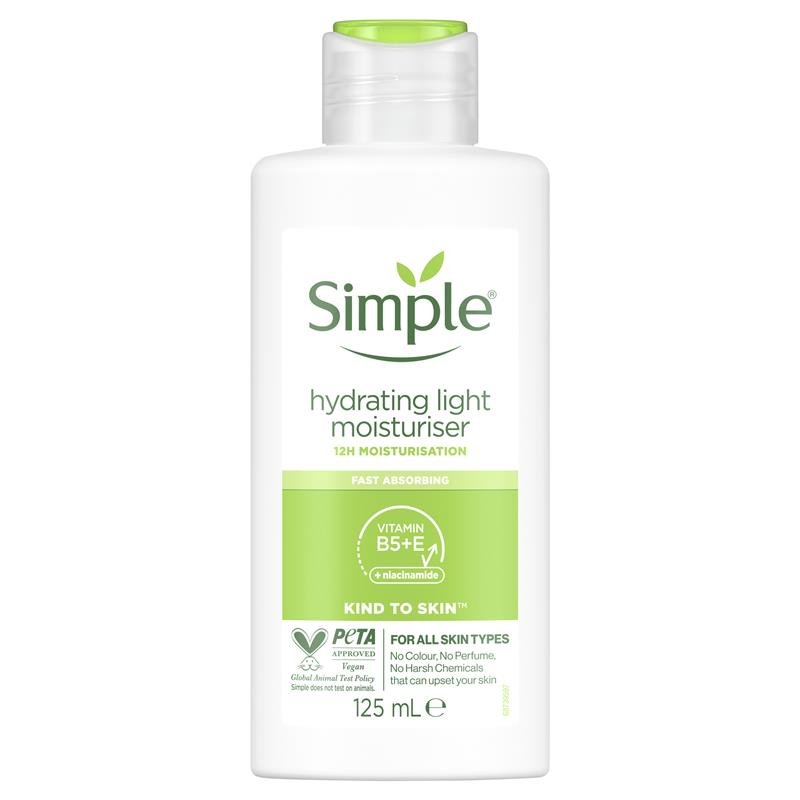 Simple 清妍 亲肤轻盈保湿面霜 125ml