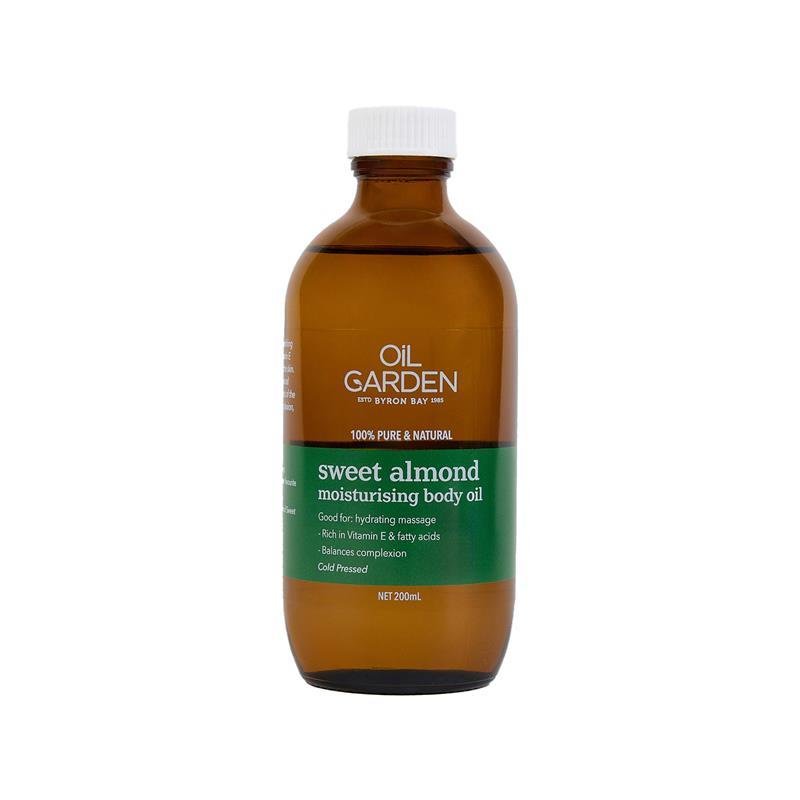 Oil Garden 甜杏仁保湿身体油 200ml