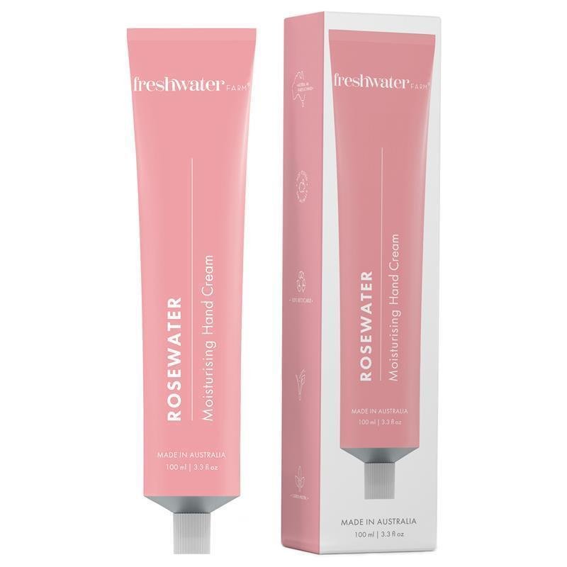 Freshwater Farm 玫瑰水滋润护手霜 100ml