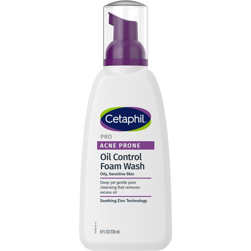丝塔芙 Cetaphil 控油净痘洁面泡沫 236ml