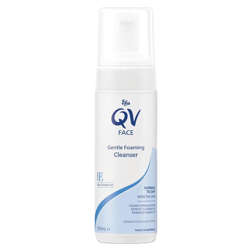 QV 面部温和泡沫洁面乳 150ml