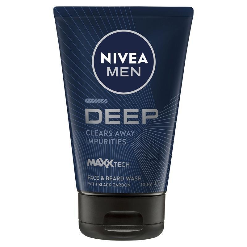 NIVEA 妮维雅 男士深层洁面乳 100ml