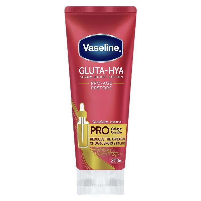 Vaseline 凡士林 Gluta-Hya 抗龄修护身体精华乳 200ml