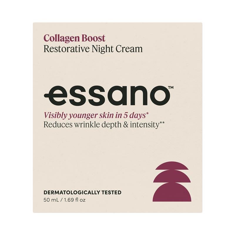 Essano 胶原蛋白修护晚霜 50ml