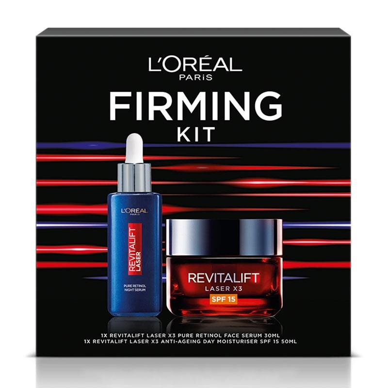 巴黎欧莱雅 L'Oreal Paris 复颜玻尿酸紧致精华+面霜礼盒 (Revitalift Laser)