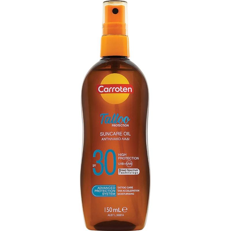 Carroten 纹身防护防晒油 SPF30+ 150ml