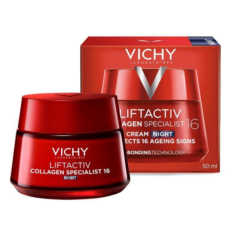 薇姿 立体塑颜胶原蛋白专研16晚霜 50ml