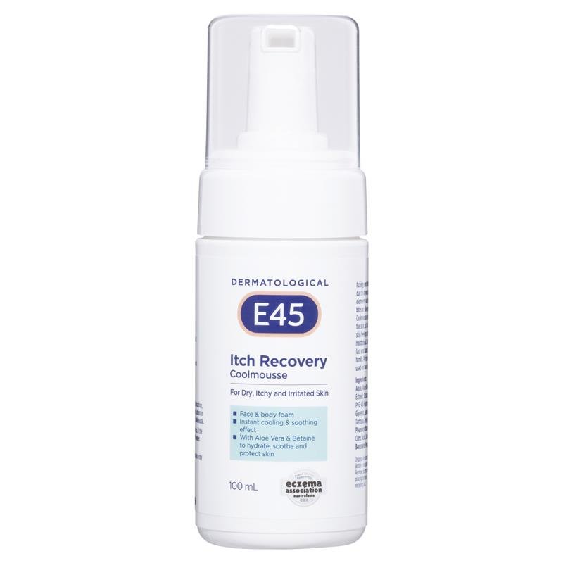 E45 止痒舒缓清凉慕斯 100ml
