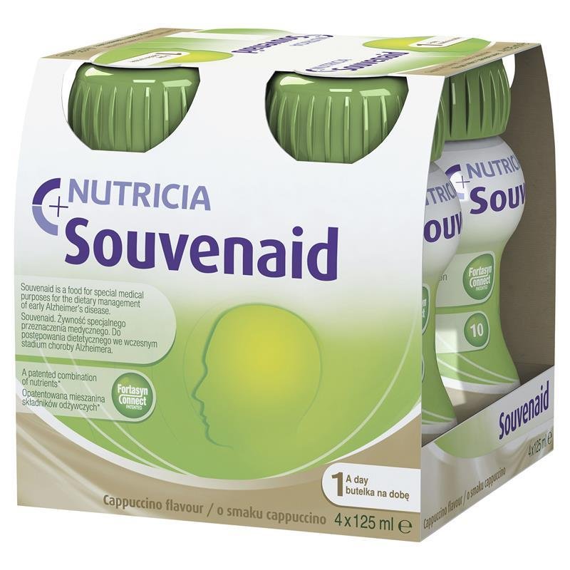 Souvenaid 卡布奇诺味营养液 125ml 4瓶装
