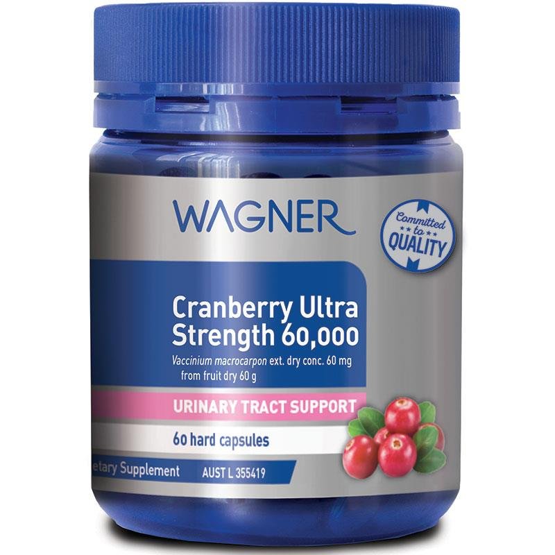 Wagner 高浓度蔓越莓胶囊 60000mg 60粒