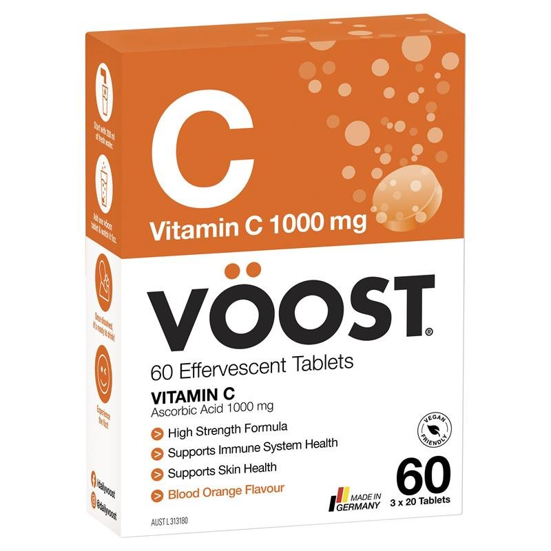 Voost 维生素C泡腾片 60片