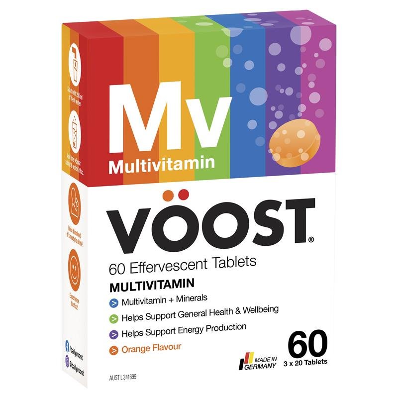 Voost 复合维生素泡腾片 60片
