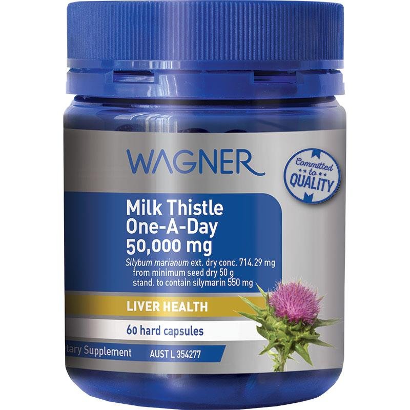 Wagner 奶蓟草 50000mg 每日一粒 60粒
