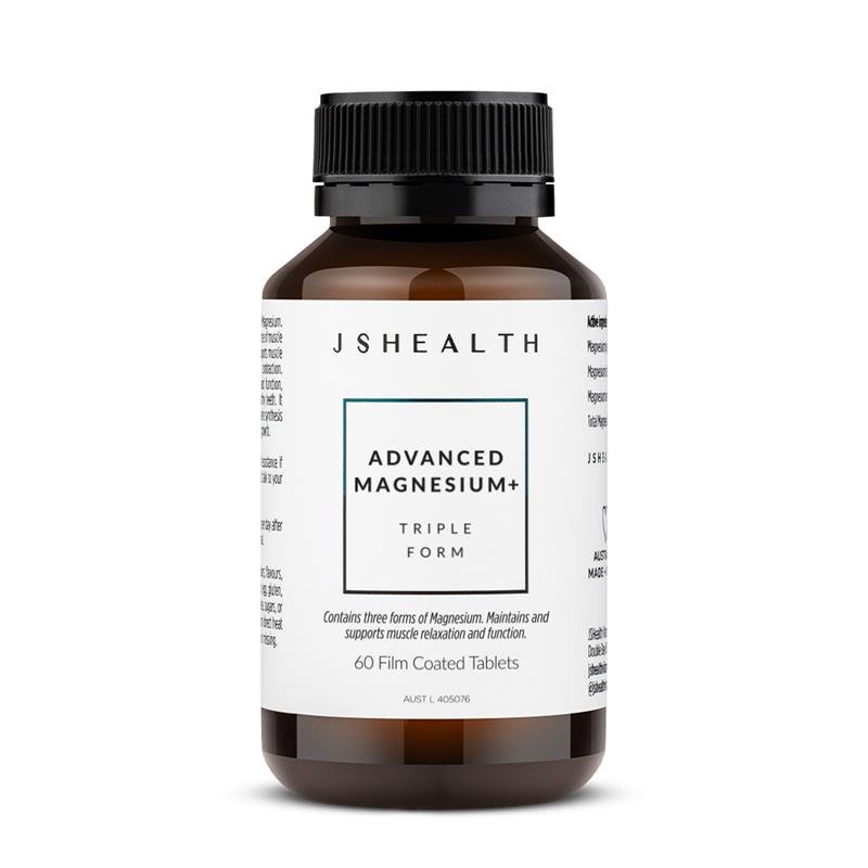 JSHealth 高级镁配方片 Advanced Magnesium+ 60片