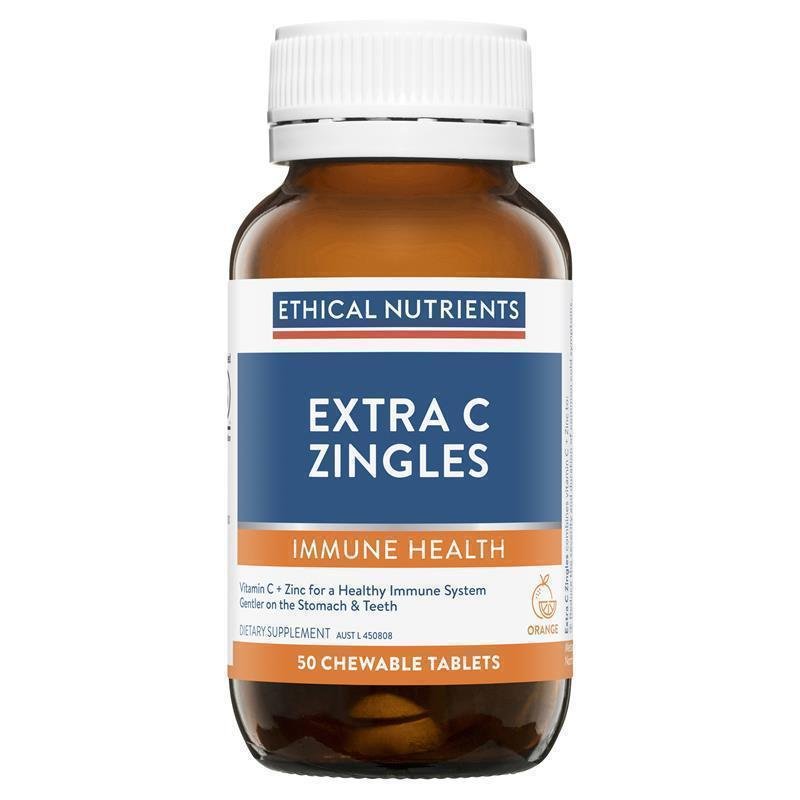 Ethical Nutrients 维生素C泡腾咀嚼片 香橙味 50片