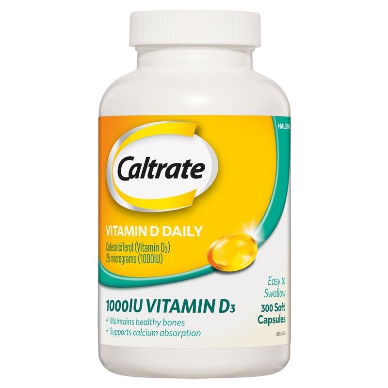 Caltrate 钙尔奇 维生素D3 1000IU 300粒
