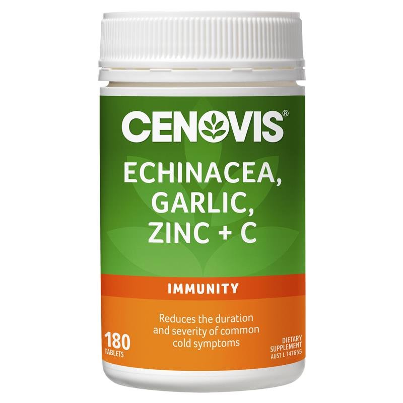 Cenovis 萃益维 紫锥菊大蒜锌+维C 180片