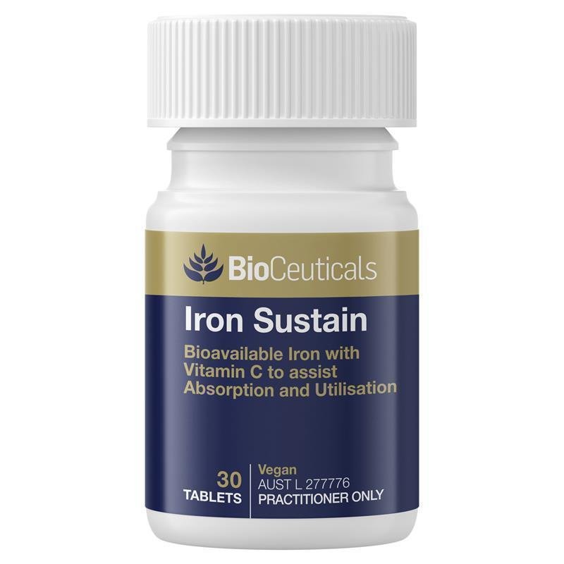 BioCeuticals 缓释铁片 Iron Sustain 30片