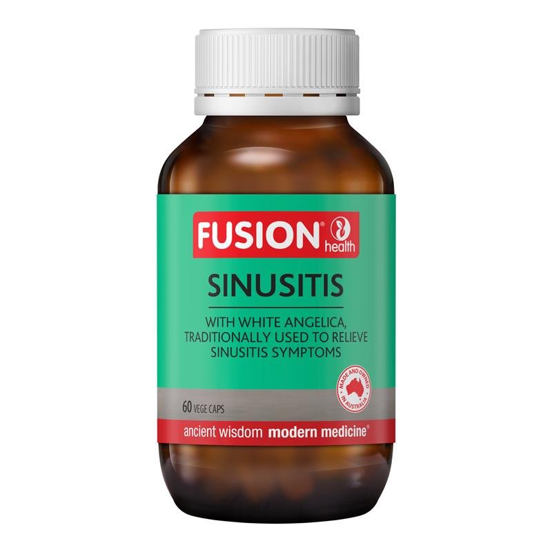 Fusion 鼻窦舒缓草本素食胶囊 60粒