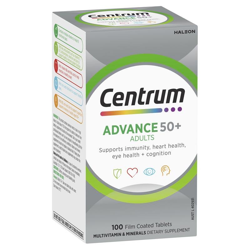 Centrum 善存中老年50+复合维生素 100片