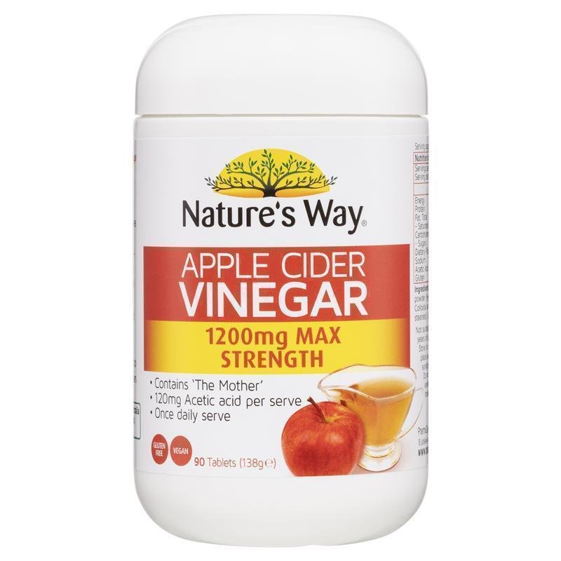 Nature's Way 自然之路 苹果醋片 1200mg 90片