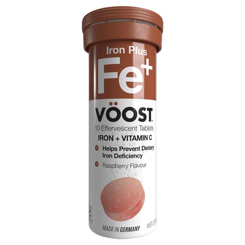 VOOST 铁元素加强泡腾片 10片