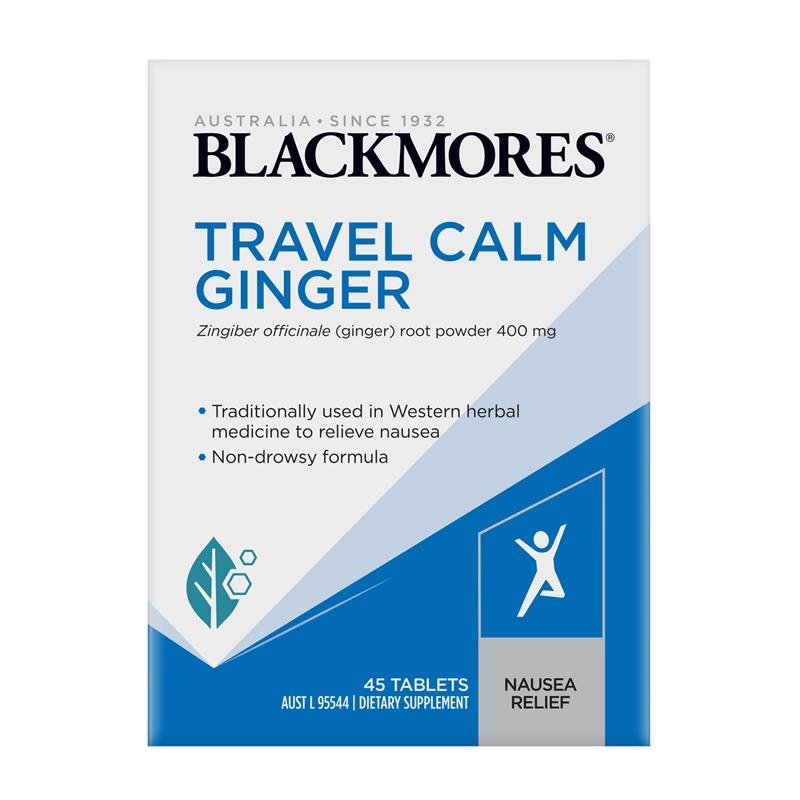 澳佳宝 Blackmores 旅行生姜片 45片