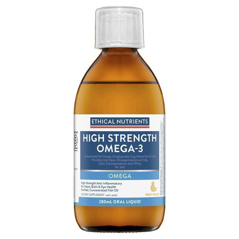 Ethical Nutrients 高强度Omega-3鱼油液 水果味 280ml