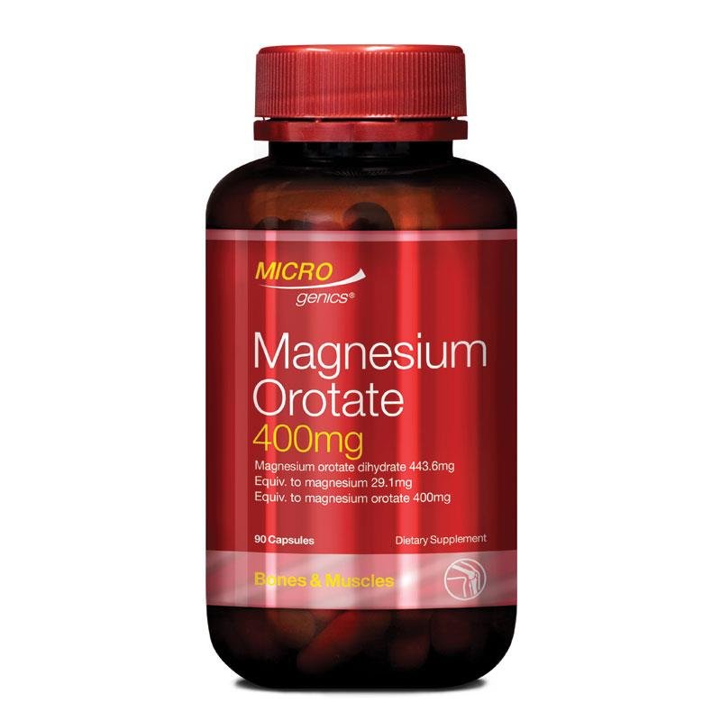 Microgenics 乳清酸镁 400mg 90粒