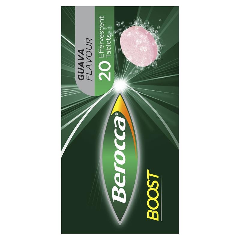 Berocca 活力维生素B族泡腾片 20片