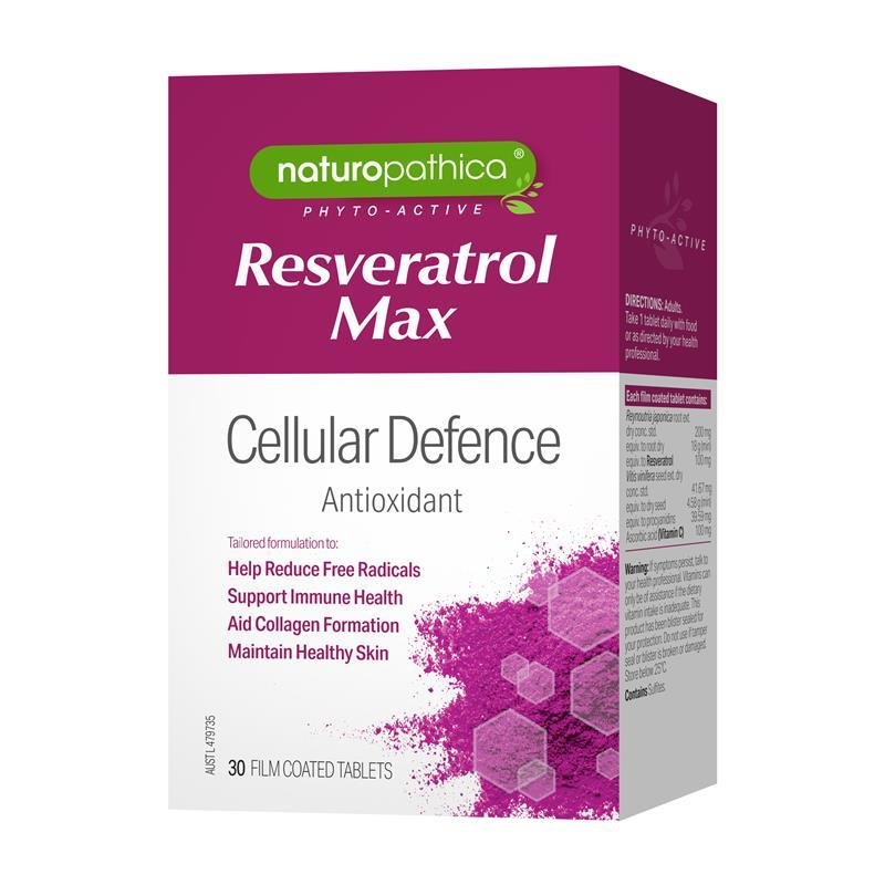 Naturopathica 高浓度白藜芦醇片 30片