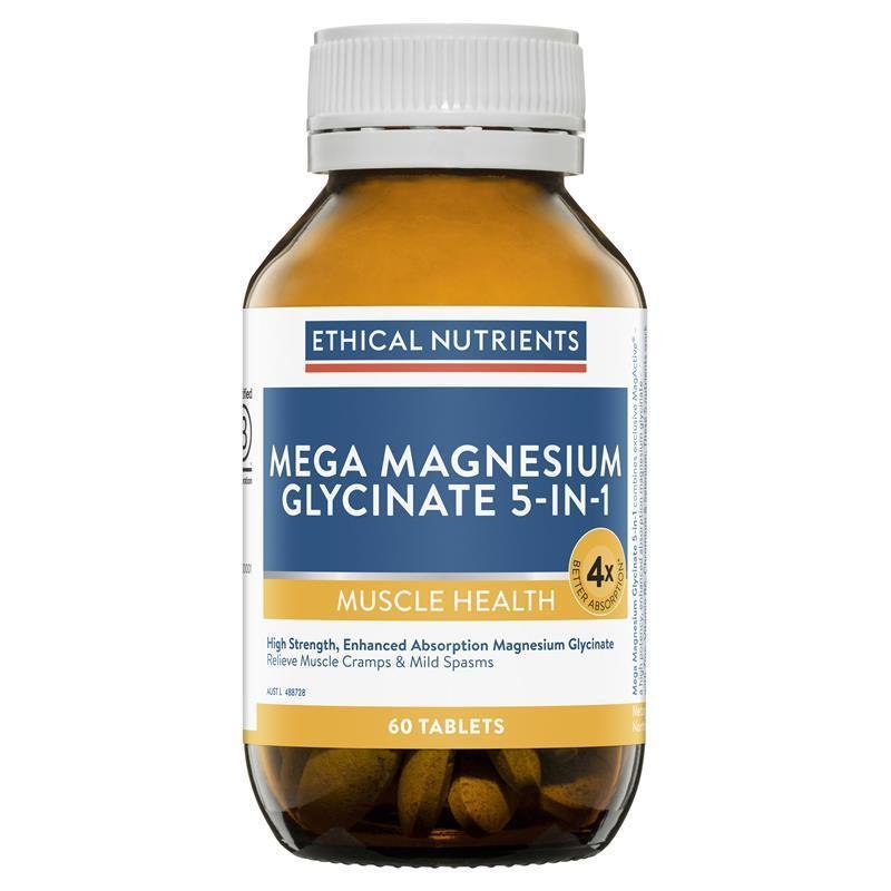 Ethical Nutrients 甘氨酸镁五合一 60片