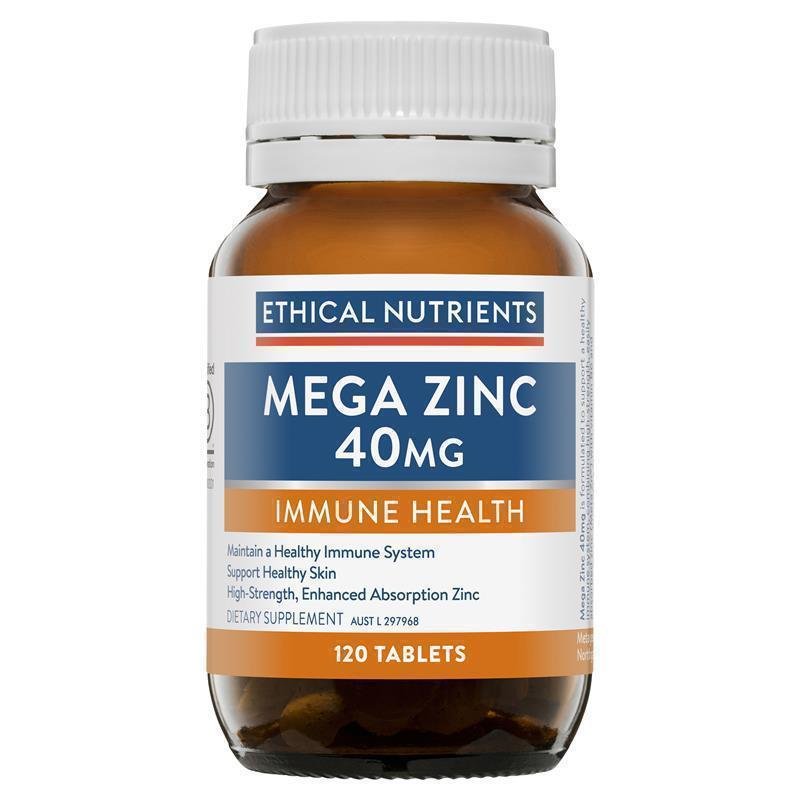 Ethical Nutrients 高含量锌 40mg 120片